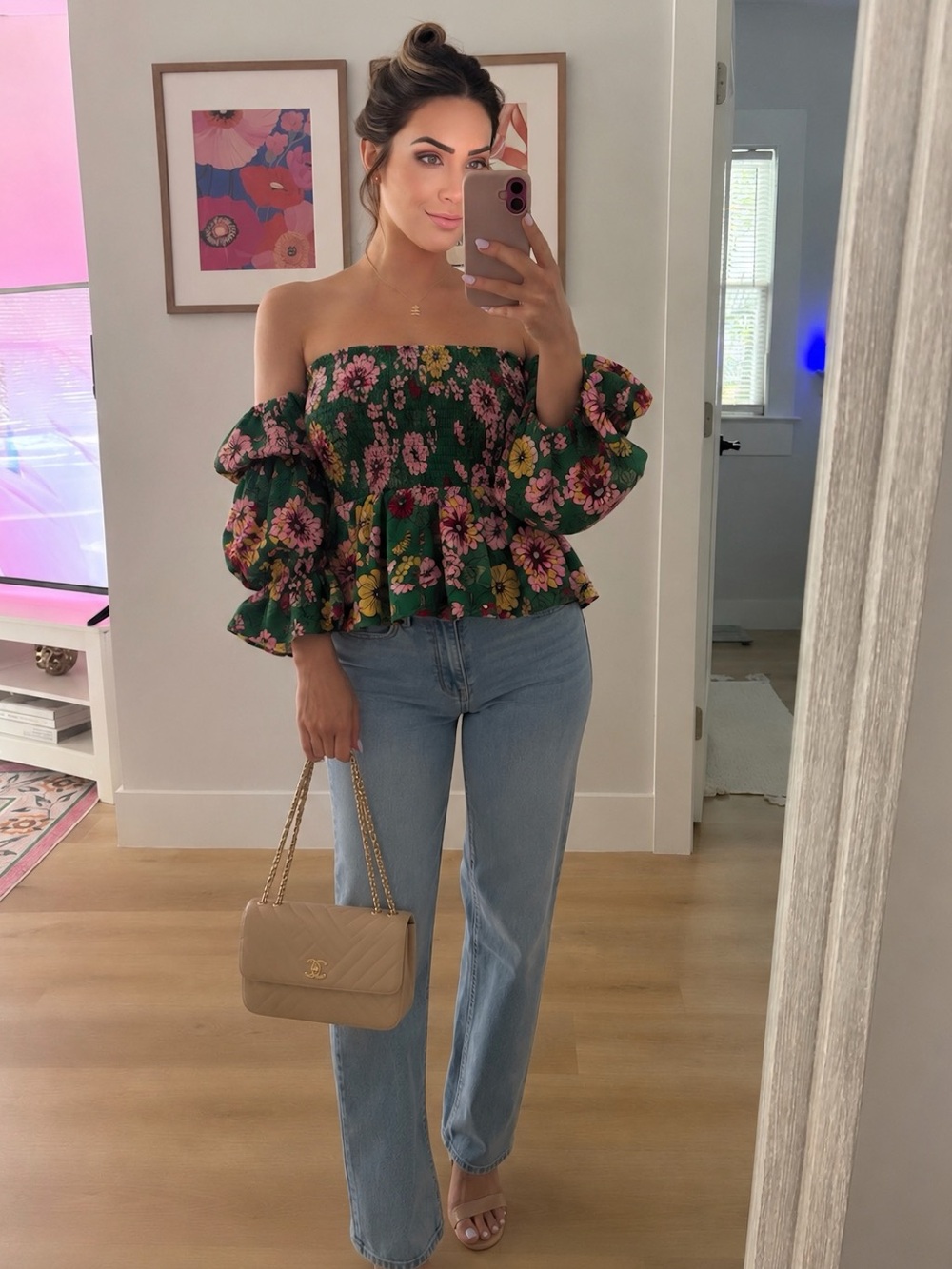 Women’s Kate Off Shoulder Blouse in size Small